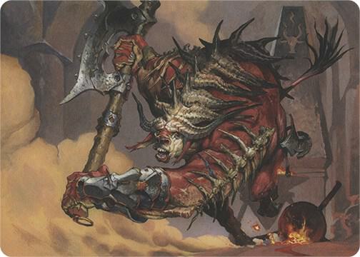 Spinehorn Minotaur (Art Series)