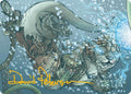Kitsa, Otterball Elite Art Card (Gold-Stamped Signature)