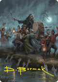 Blasphemous Edict Art Card (35/54) (Gold-Stamped Signature)