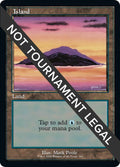 Island (583) (Retro Frame)
