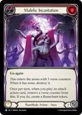 Malefic Incantation (Red) [Silver Age: Usurp the Shadow Throne]