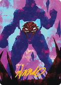 Krang, Utrom Warlord Art Card (Gold-Stamped Signature)