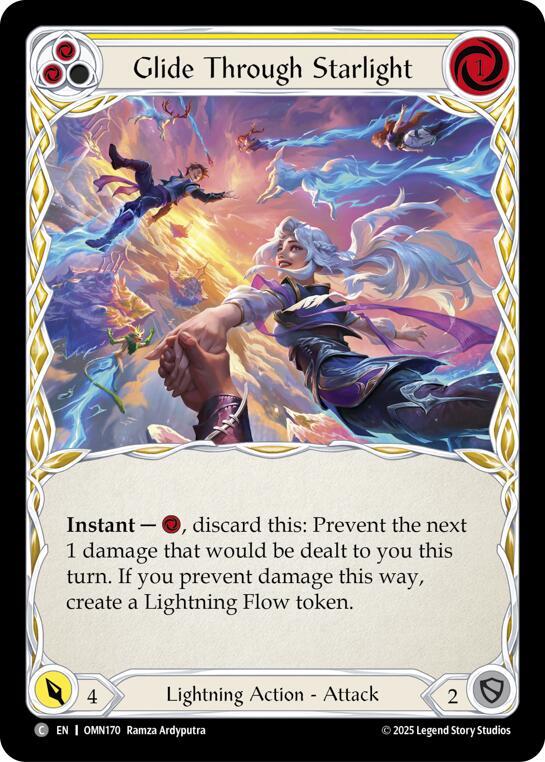 Glide Through Starlight (Yellow)