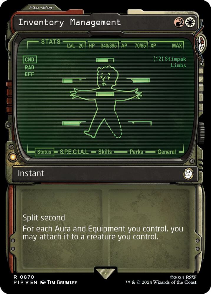 Inventory Management (Showcase) (Surge Foil)