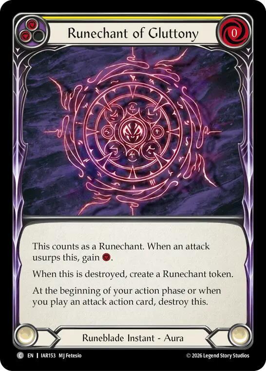 Runechant of Gluttony [Usurp the Shadow Throne]