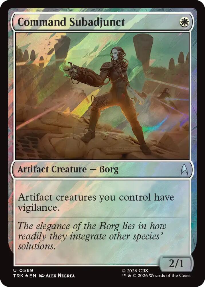 Command Subadjunct (Surge Foil) [Star Trek]