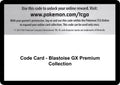 Code Card - Blastoise GX Premium Collection