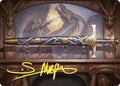 Ancestral Blade Art Card (Gold-Stamped Signature)