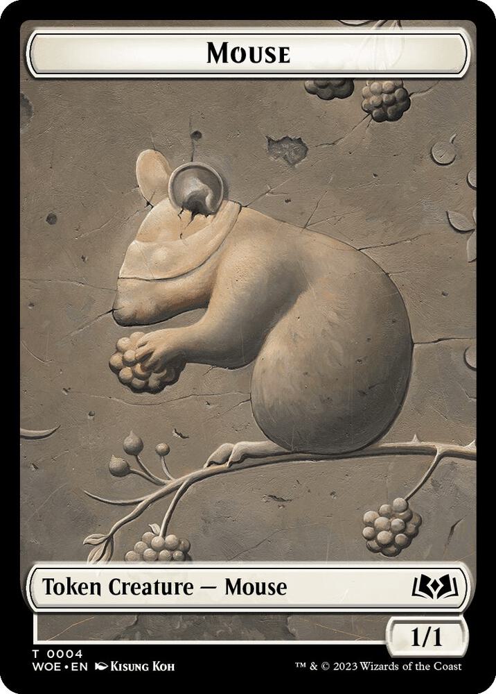 Mouse // Food (0013) Double-Sided Token