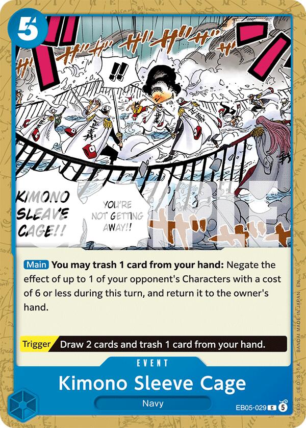 Kimono Sleeve Cage - EB05-029 [Extra Booster: One Piece Heroine's Edition Vol. 2]