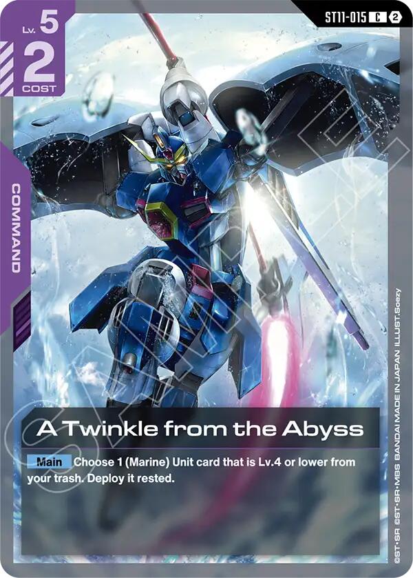 A Twinkle from the Abyss - ST11-015 [Starter Deck 11: Aquatic Assault]