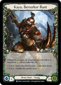 Kayo, Berserker Runt