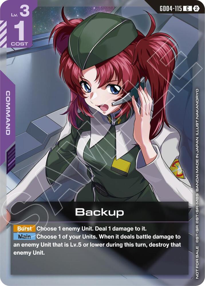 Backup (Event Pack 02)