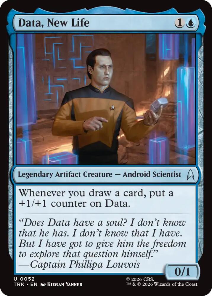 Data, New Life