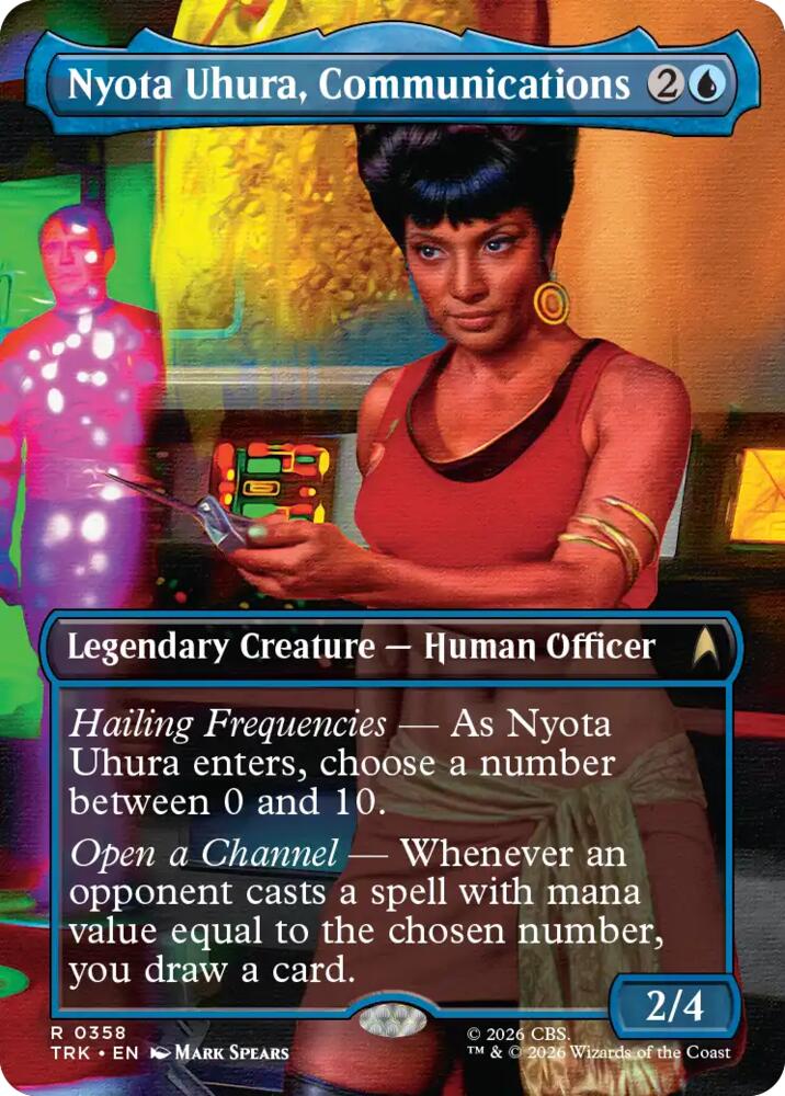 Nyota Uhura, Communications (Borderless) [Star Trek]