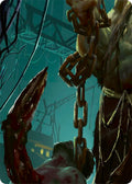 Riptide, Lurker of the Deep // Gravy Bones, Shipwrecked Looter Double Sided Art Card (Middle Right)