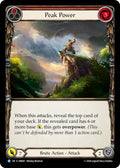 Peak Power (Red) [Usurp the Shadow Throne]