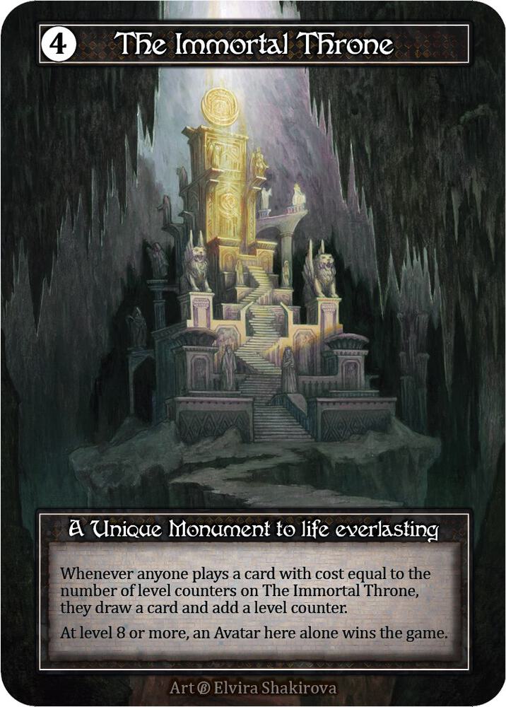 The Immortal Throne (Foil)