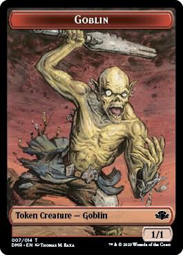 Goblin // Elemental Double-Sided Token