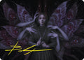 Demonic Counsel Art Card (7/54) (Gold-Stamped Signature)