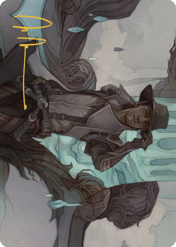 Kellan Joins Up Art Card (Gold-Stamped Signature)