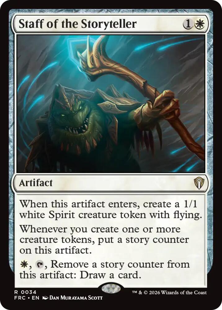 Staff of the Storyteller