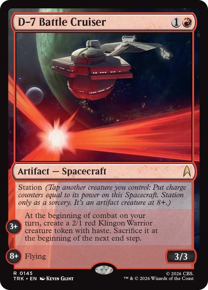 D-7 Battle Cruiser [Star Trek]