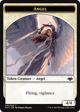 Angel // Elemental (008) Double-Sided Token