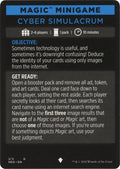 Magic Minigame: Cyber Simulacrum