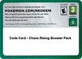 Code Card - Chaos Rising Booster Pack