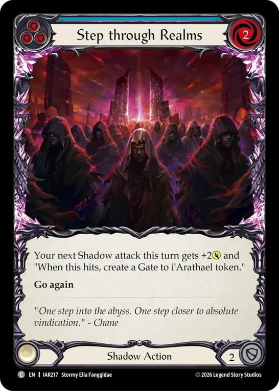Step through Realms (Blue) [Usurp the Shadow Throne]