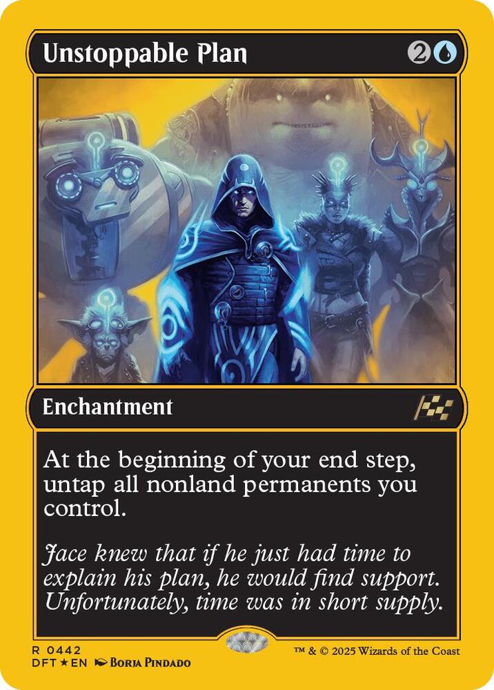 Unstoppable Plan (First-Place Foil)