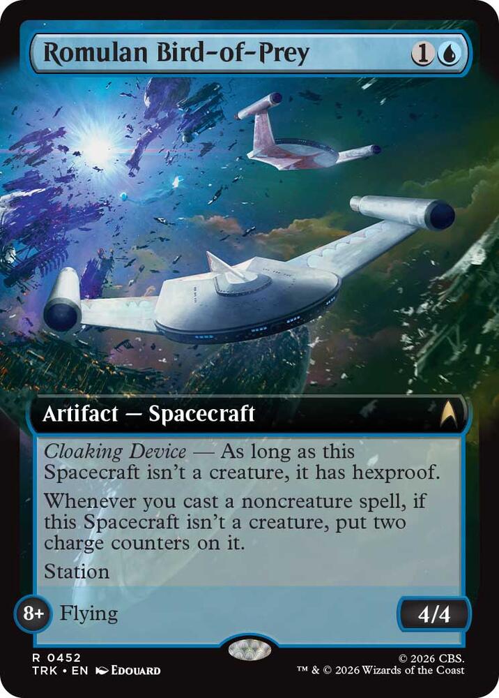 Romulan Bird-of-Prey (Extended Art) [Star Trek]