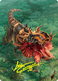 Gigantosaurus Art Card (53/54) (Gold-Stamped Signature)