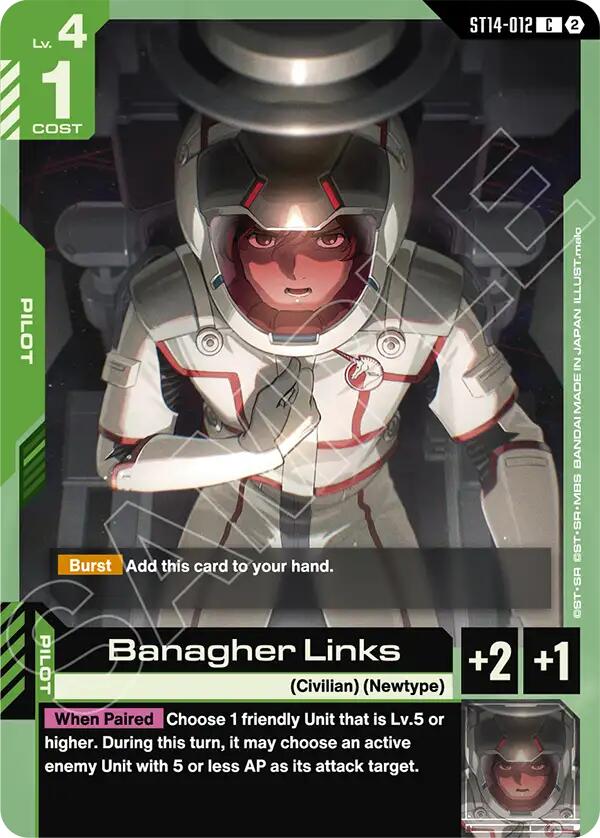 Banagher Links - ST14-012 [Starter Deck 14: Heavy Dominion]