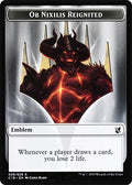Emblem - Ob Nixilis Reignited // Zombie (010) Double-Sided Token