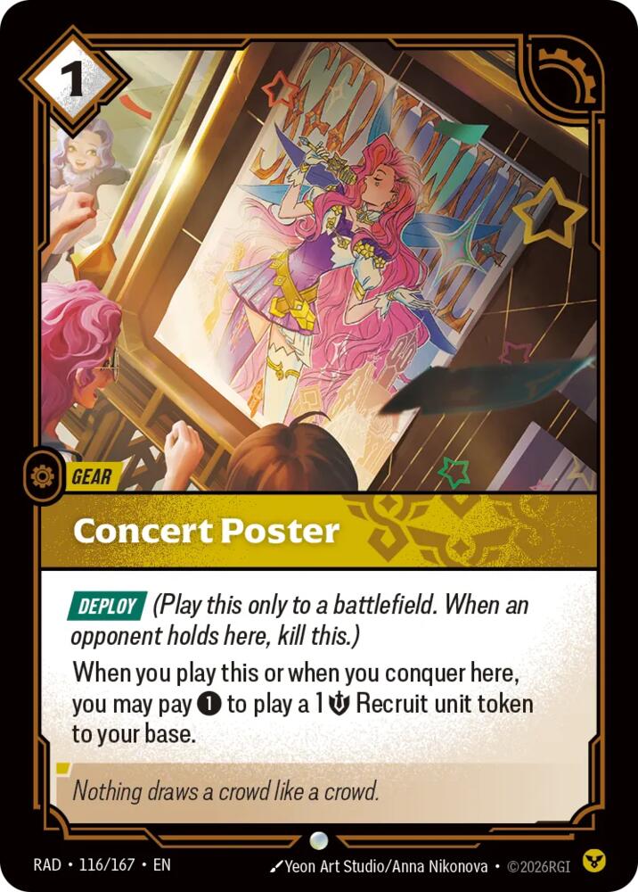 Concert Poster [Radiance]