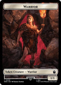 Warrior // Dinosaur Double-Sided Token