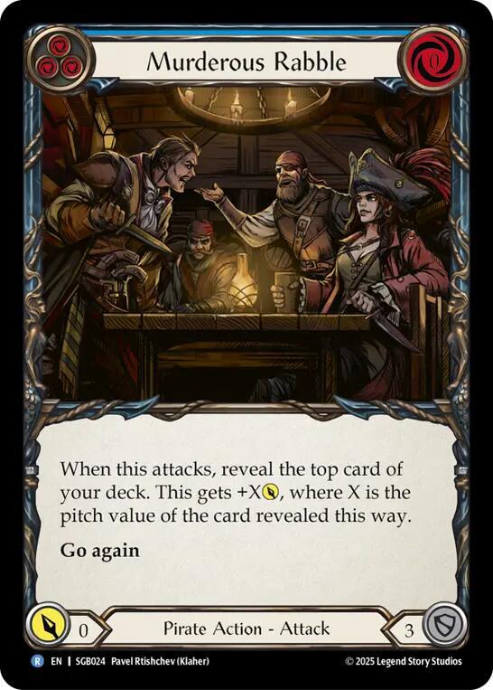 Murderous Rabble (Blue)