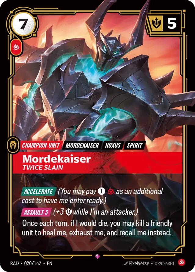 Mordekaiser, Twice Slain [Radiance]