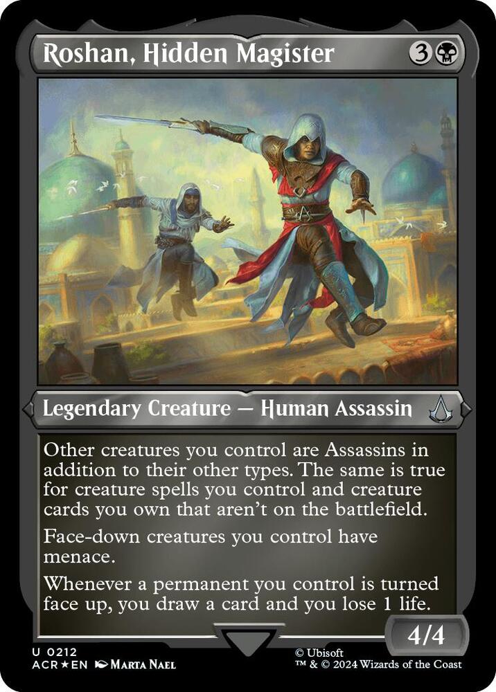 Roshan, Hidden Magister (Foil Etched)