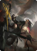 Rivaz of the Claw Art Card (Gold-Stamped Signature)