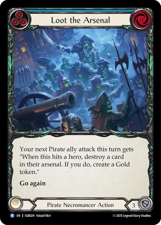 Loot the Arsenal (Blue)