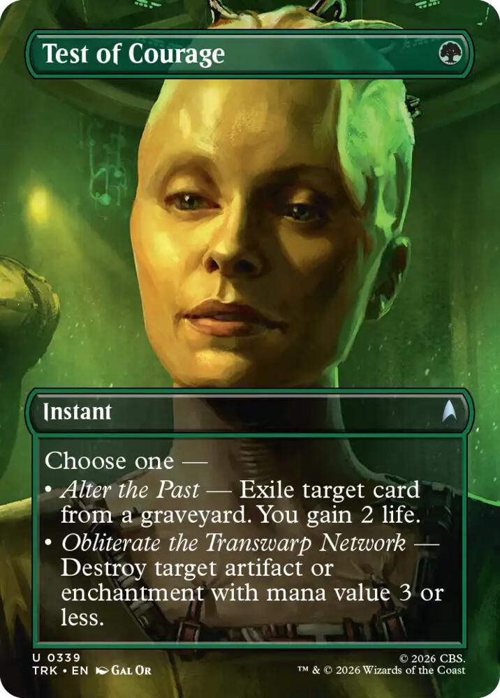 Test of Courage (Borderless)