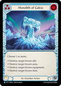 Monolith Of Galcia (Blue)