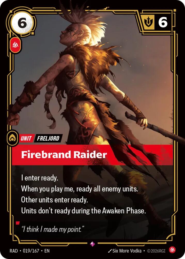 Firebrand Raider [Radiance]