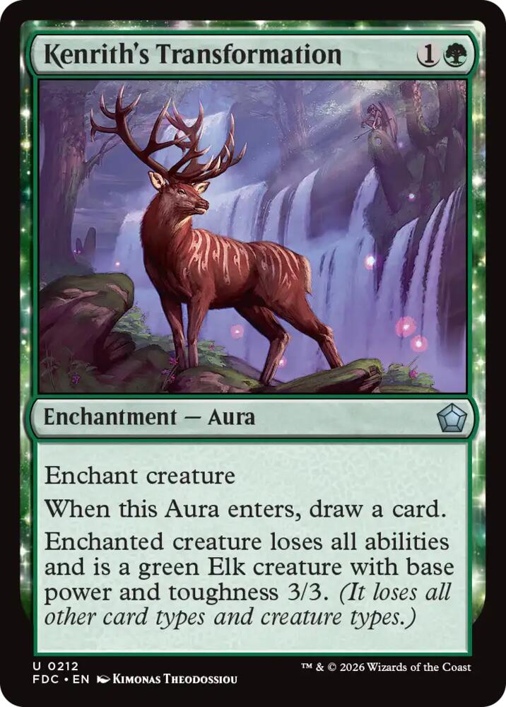Kenrith's Transformation [Commander: Foundations]