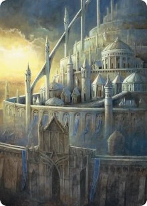 Minas Tirith Art Card