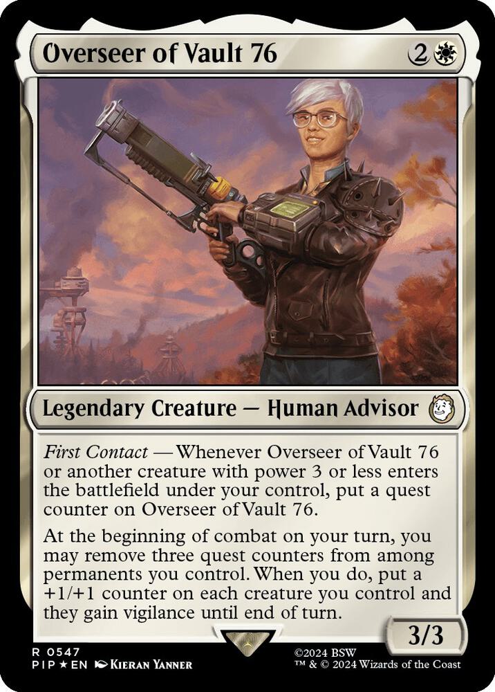 Overseer of Vault 76 (Surge Foil)