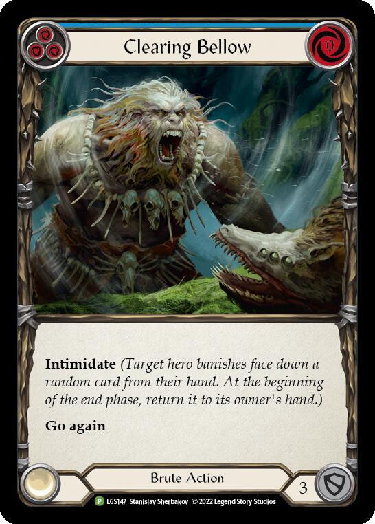 Clearing Bellow - LGS147